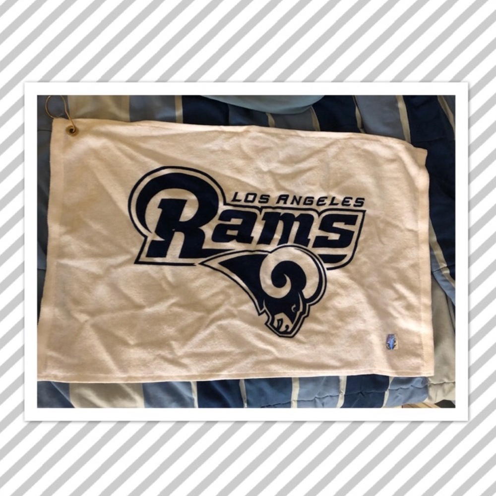 NFL store Rams bag towel. Brand new